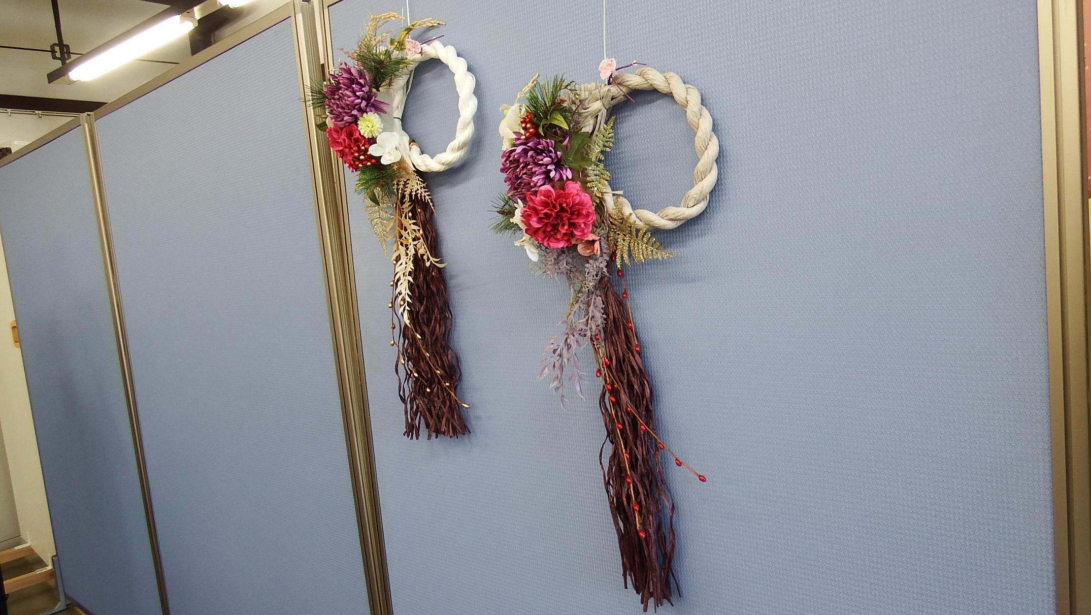 しめ飾り完成品 しめ飾り完成品