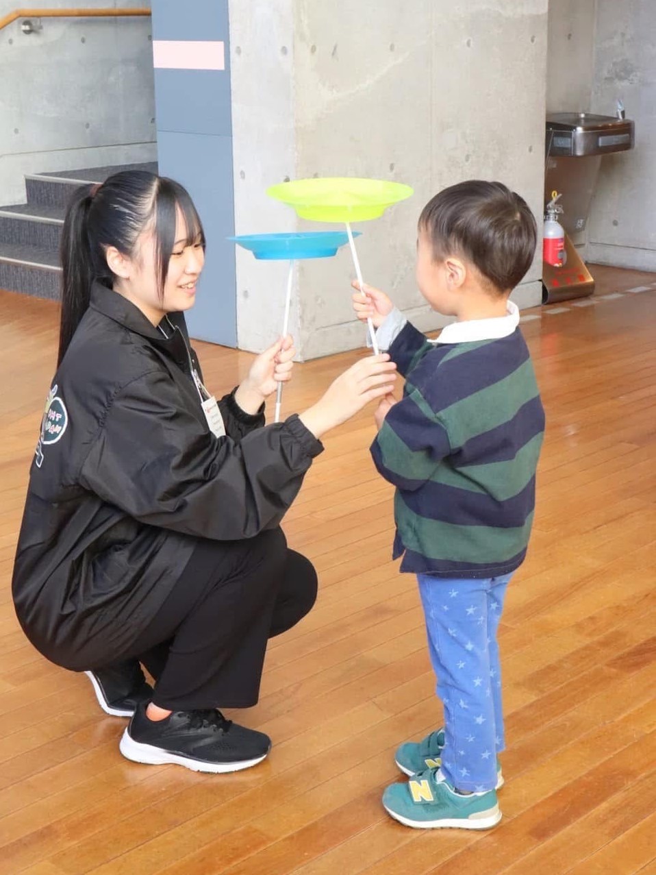 皿回し体験