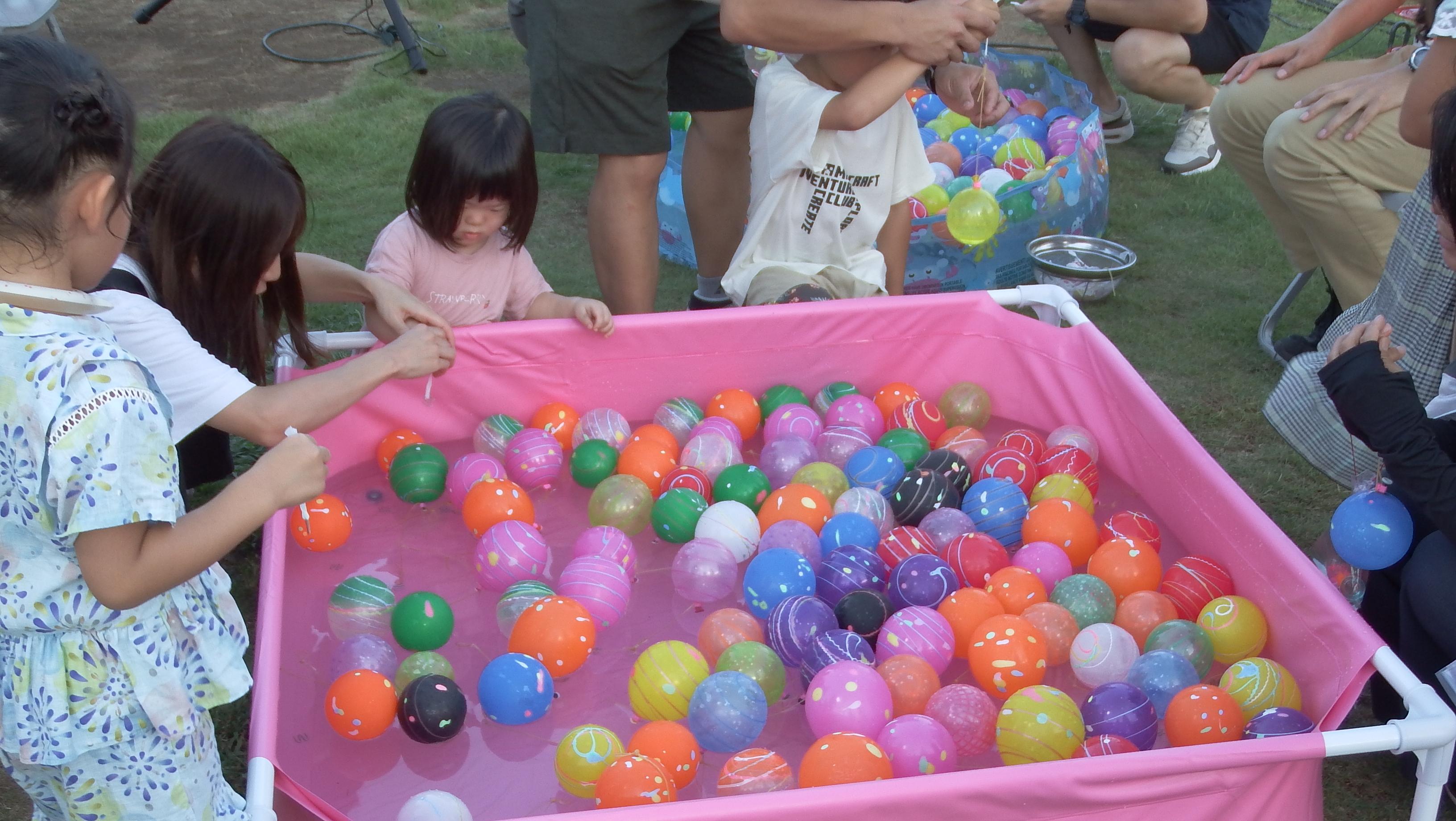 ヨーヨー釣り写真 ヨーヨー釣り写真