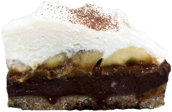 バナナとチョコレートのタル バナナとチョコレートのタル