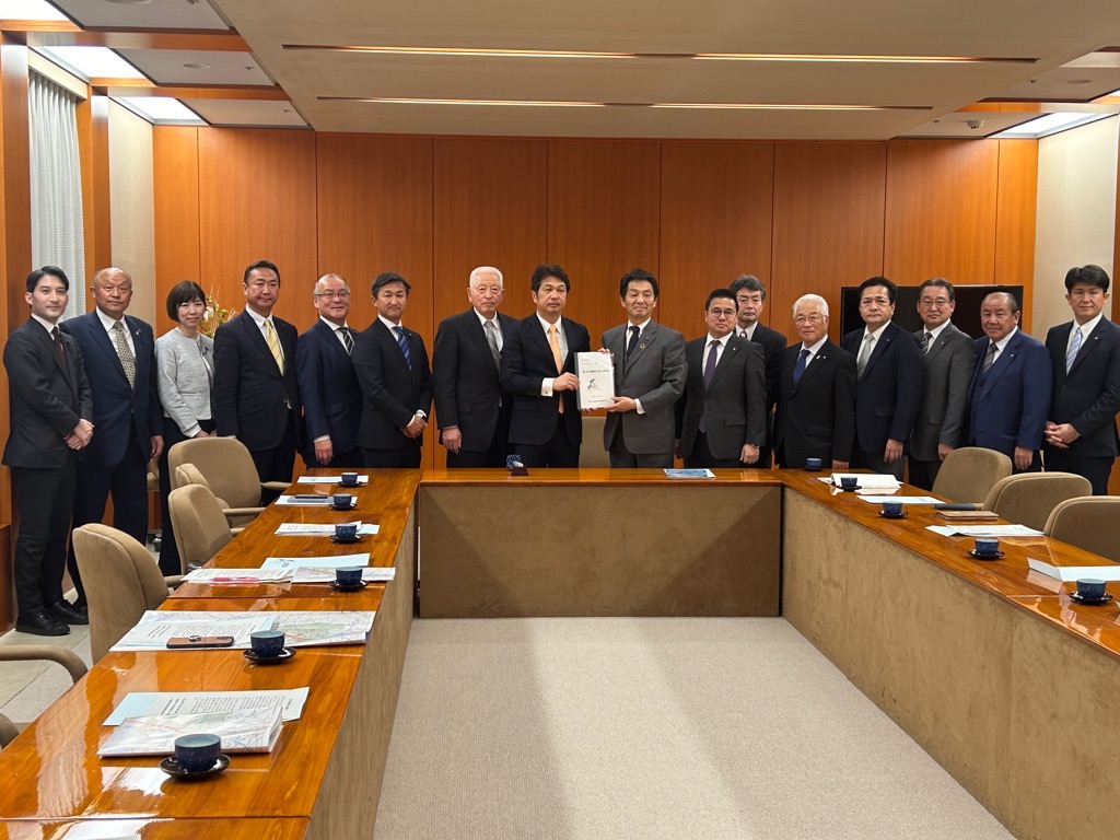 霞ヶ浦二橋建設促進期成同盟茨城県要望 霞ヶ浦二橋建設促進期成同盟茨城県要望