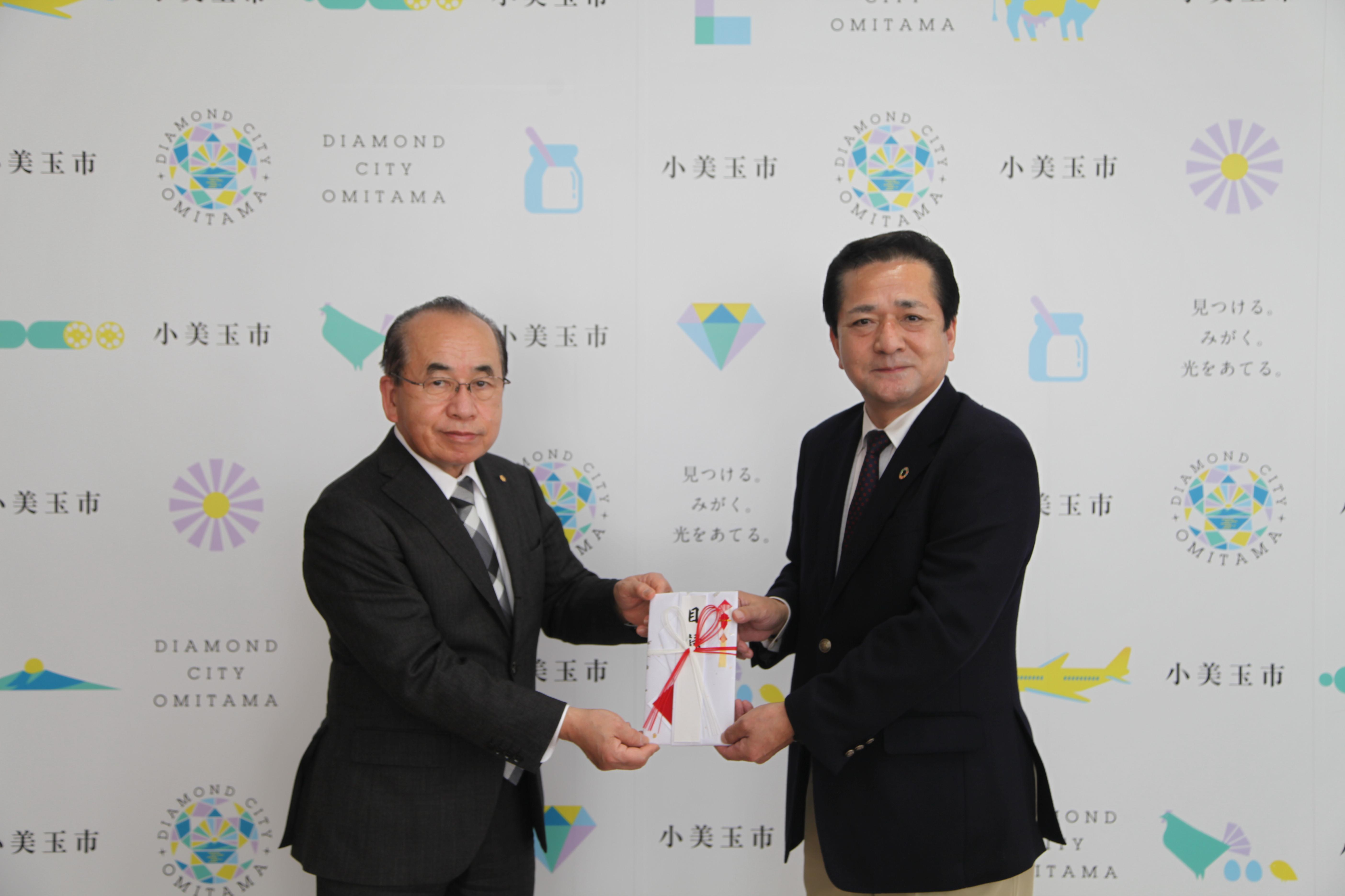 住宅用火災警報器の寄贈 住宅用火災警報器の寄贈