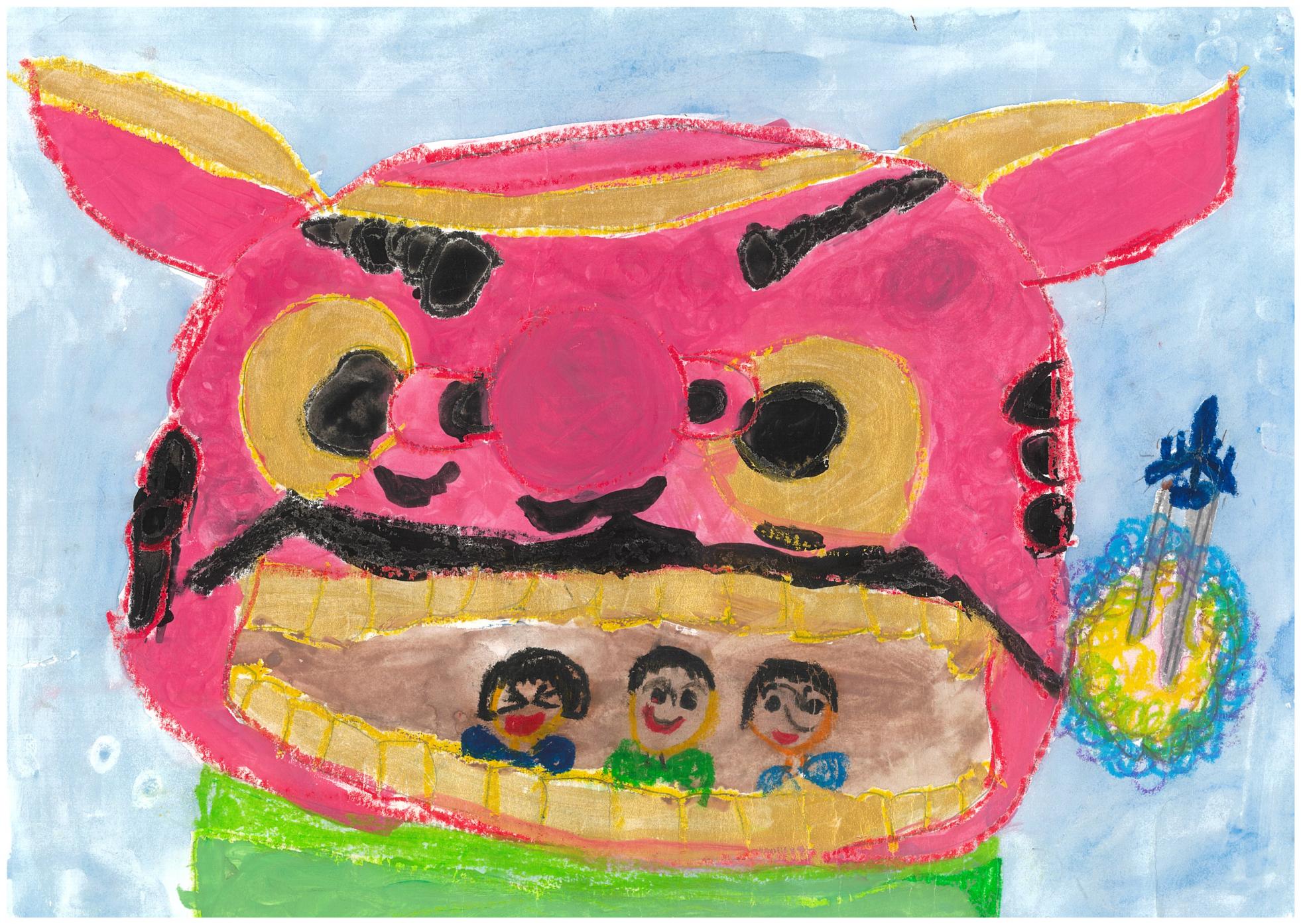 石岡市立園部小1年酒井雅駆