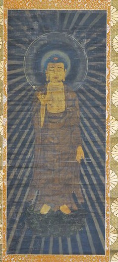 13絹本着色阿弥陀如来画像(hp) 13絹本着色阿弥陀如来画像(hp)