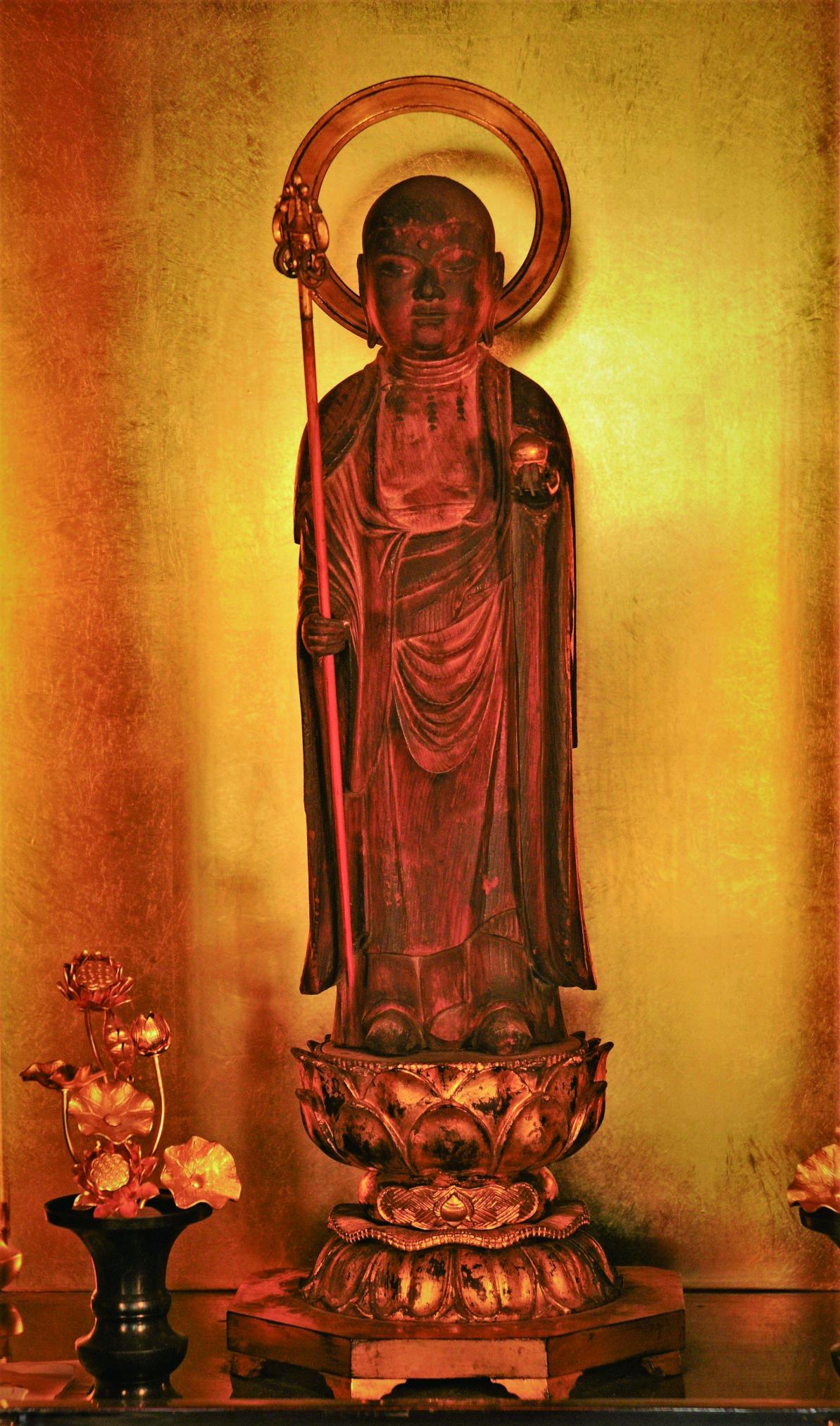 18木造地蔵菩薩立像(赤身地蔵) 18木造地蔵菩薩立像(赤身地蔵)
