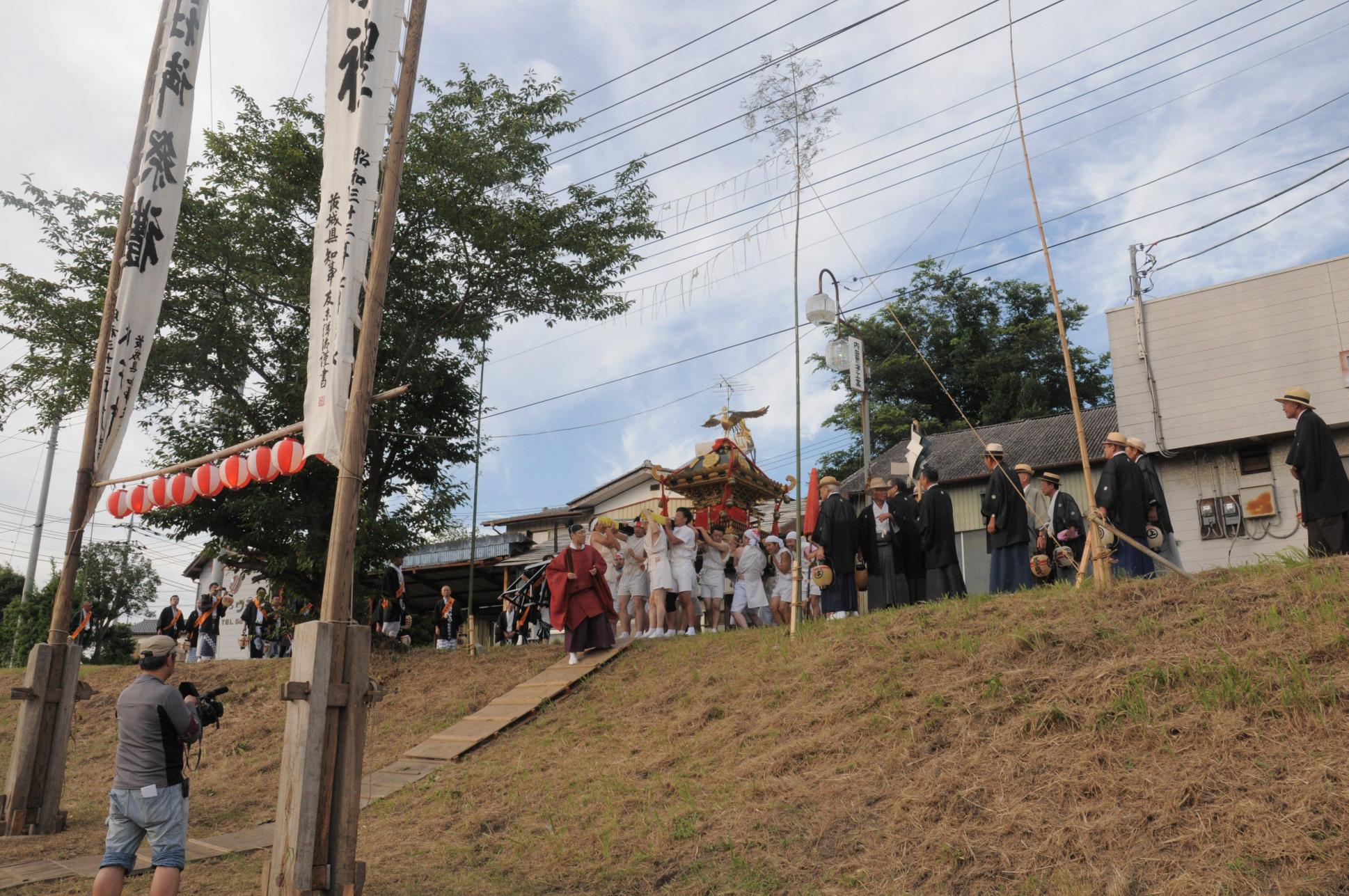 66素鵞神社の祇園祭 66素鵞神社の祇園祭