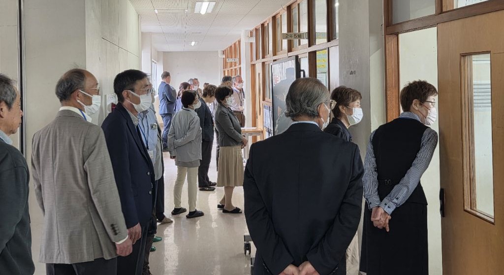 授業参観の様子