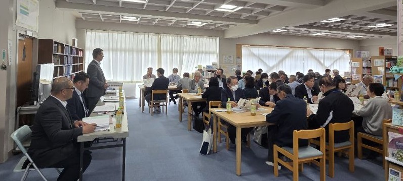 懇談会の様子